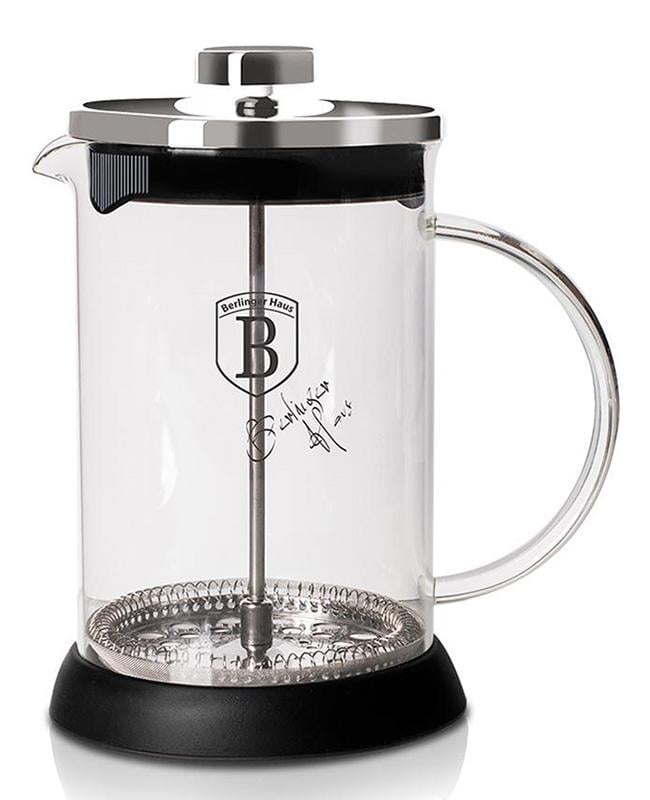 Френч-пресс Berlinger Haus Black/Silver 350 мл (BH-6301) Френч-пресс Berlinger Haus Black/Silver 350 мл (BH-6301)