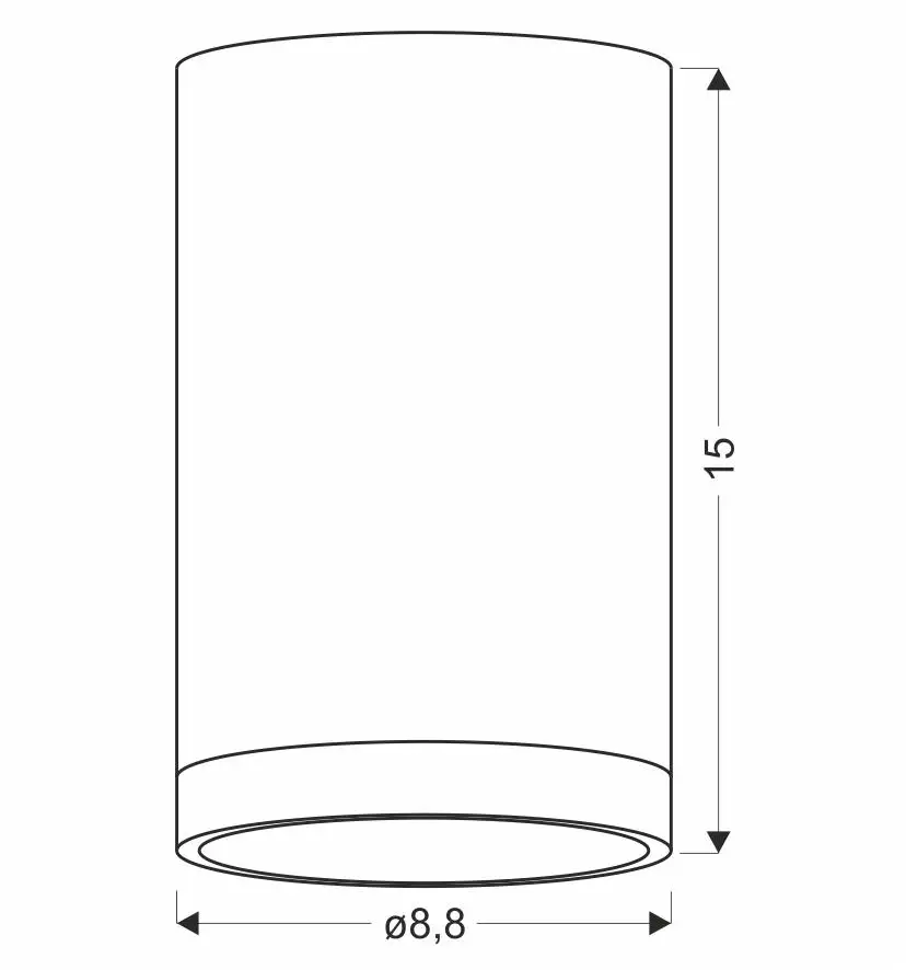 Светильник точечный Candellux 2282879 Tuba (14506801) - фото 3