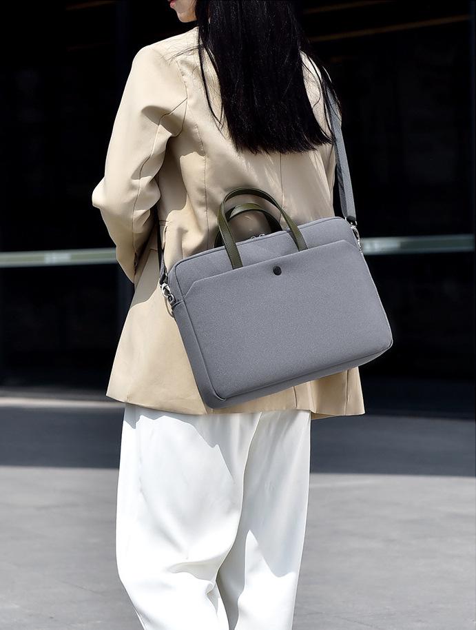 Сумка для ноутбука 17-17,3" або документів велика протиударна Сірий (IBN047S) - фото 9 Сумка для ноутбука 17-17,3" або документів велика протиударна Сірий (IBN047S) - фото 9