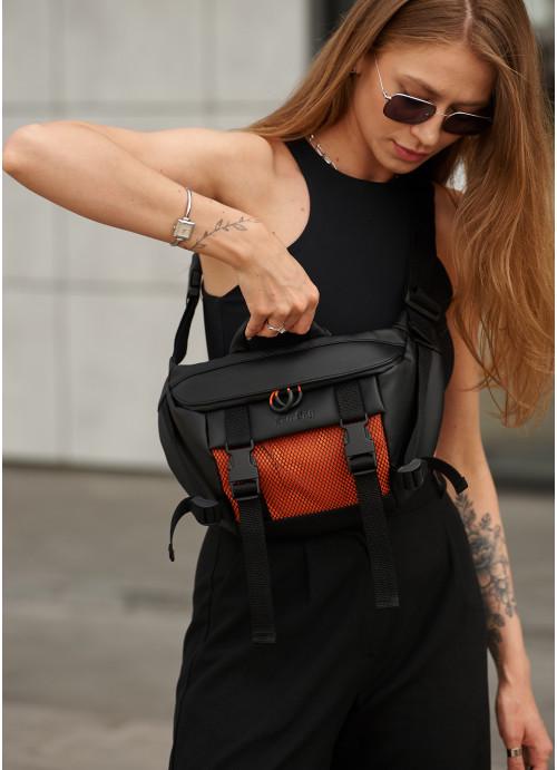 Бананка женская водостойкая Sambag с ключицницей Черный (28523709) - фото 5