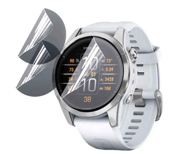 Пленка противоударная гидрогелевая Hydrogel Film для Garmin Epix Pro Gen 2 42 мм 6 шт. Transparent