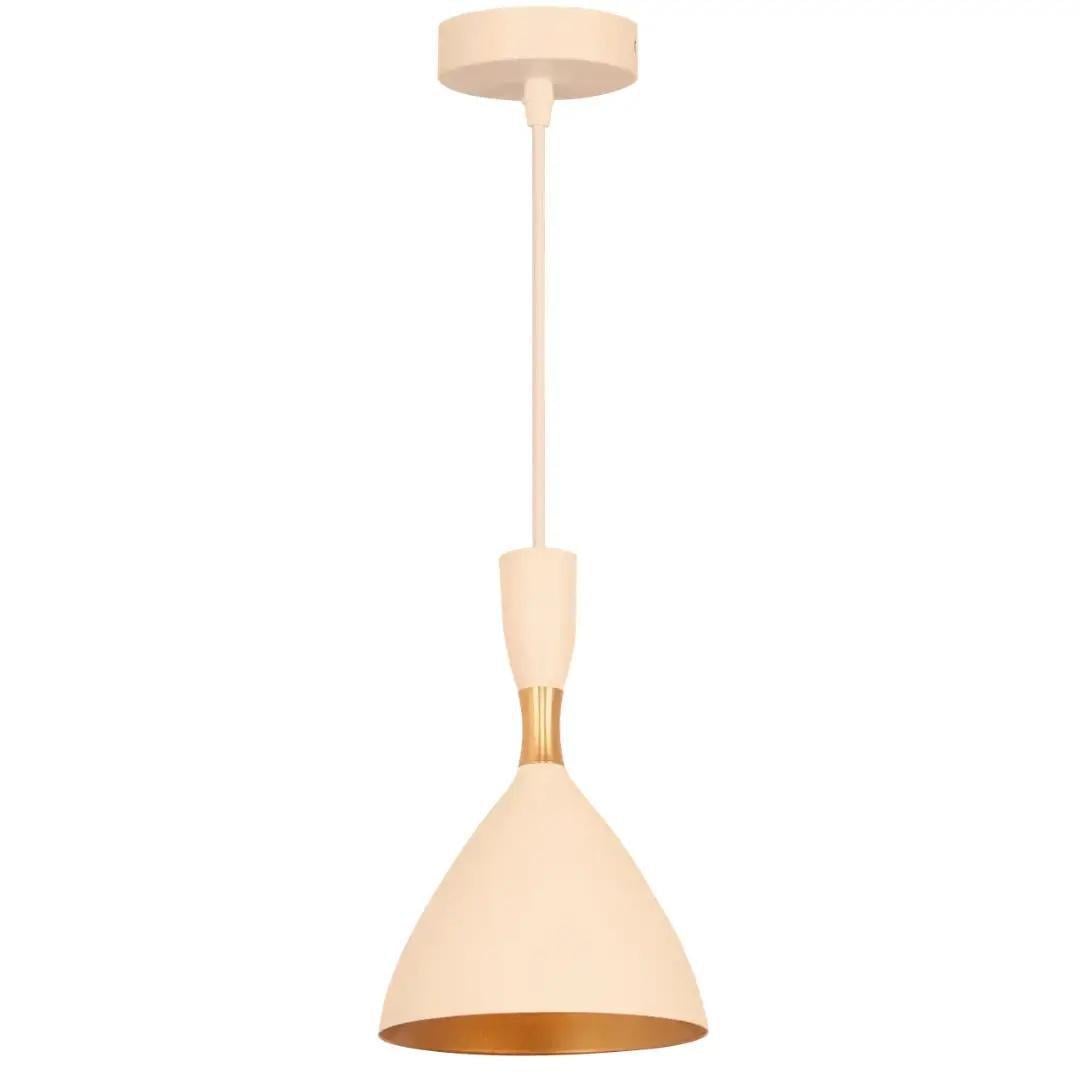 Подвесной светильник Velmax V-CL-HAT-Wh-G 60W E27 220V Белый (28689250)