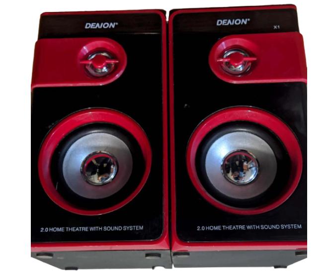 Акустическая система для ПК AU-AX1 Red (3512770) Акустическая система для ПК AU-AX1 Red (3512770)