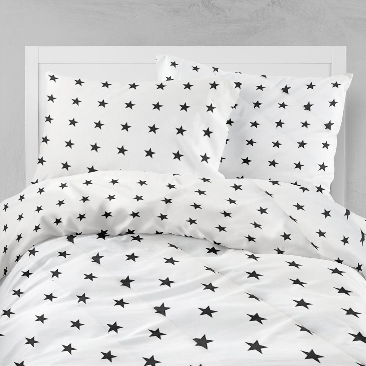 Комплект постельного белья LoveYouHome бязь gold Звездочки полуторный 150x215 см (7136)