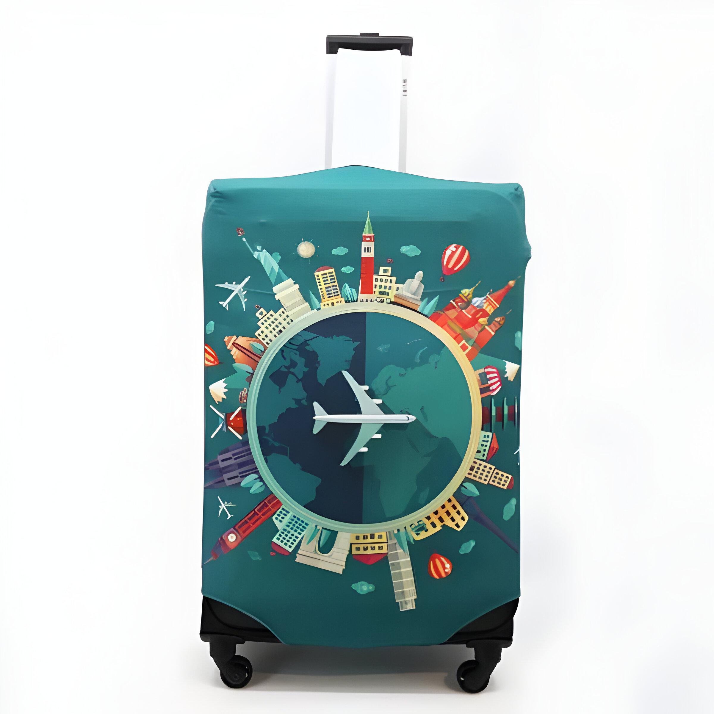 Чехол для чемодана S Зеленый (MRA-25-6)