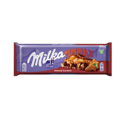 Шоколад молочный Milka Almond Caramel 300 г (20848369) - фото 1