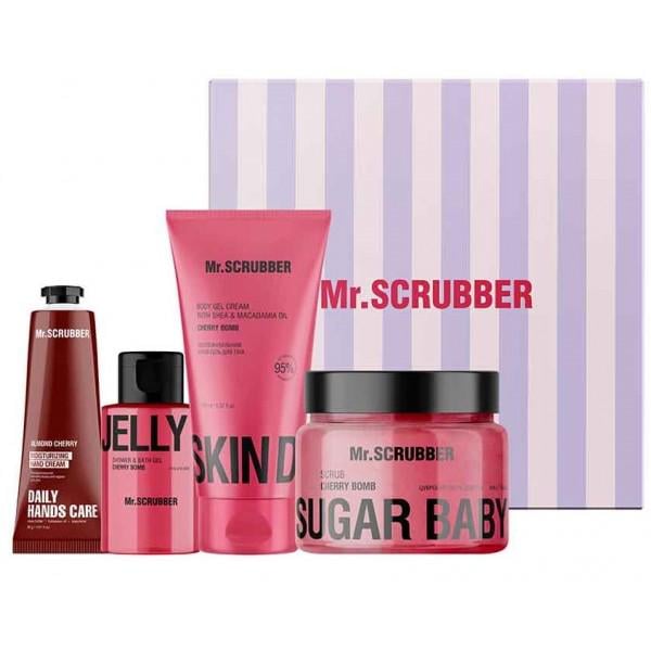 Подарунковий набір Mr.SCRUBBER Cherry Care Подарунковий набір Mr.SCRUBBER Cherry Care