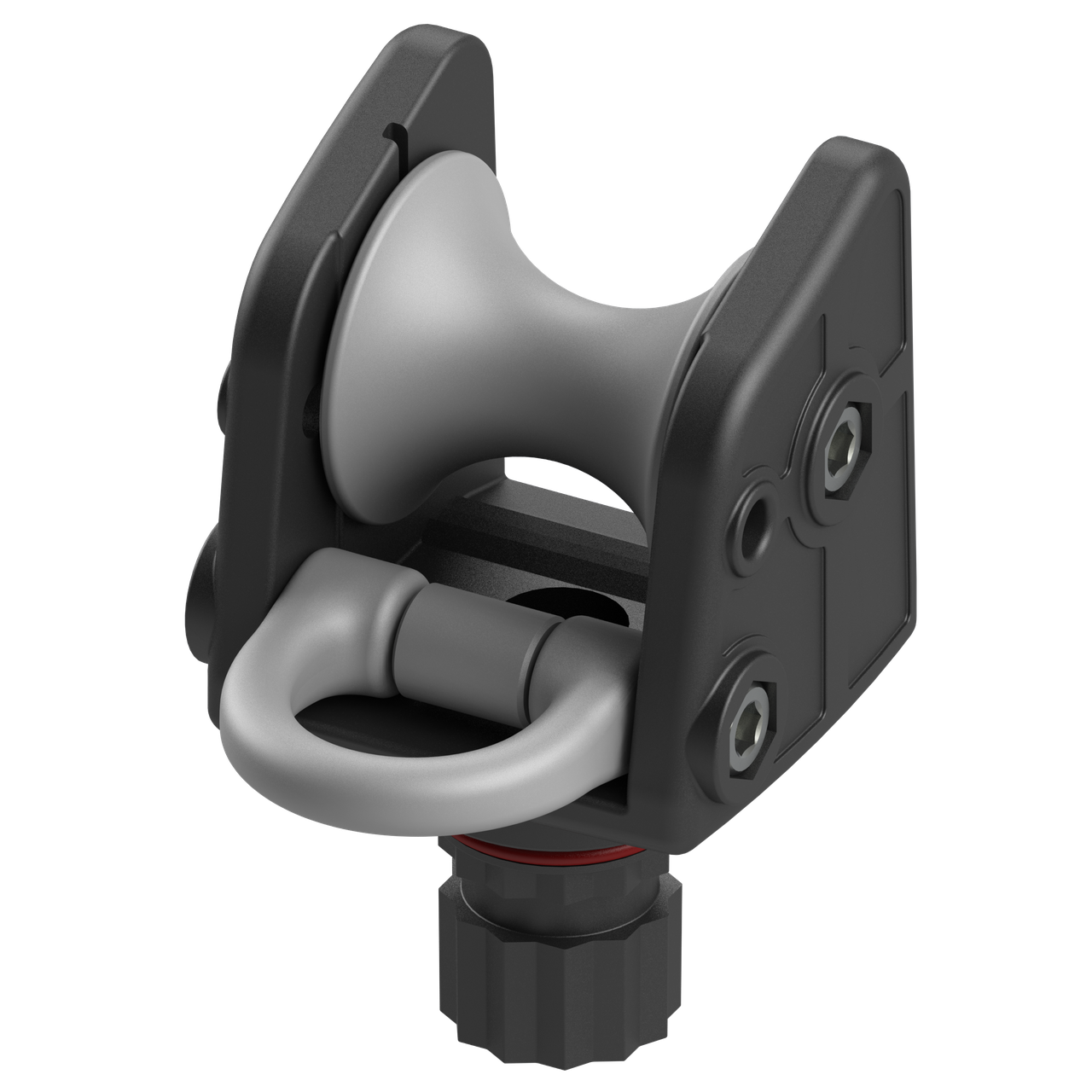 Якірний рим-ролик Borika FASTen ARr002 з направляючим кільцем для фала Чорно-сірий (01.10.003.03.01)