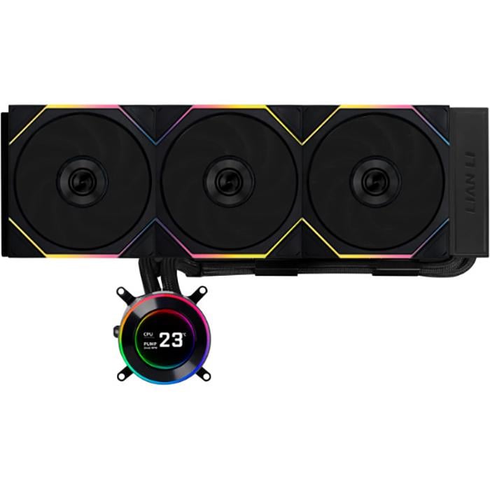 Система водяного охлаждения Lian Li HydroShift II LCD-C 360TL 360 мм 2,1" IPS 2600 об/мин Black (G89.GHS2LCD36TB.00)