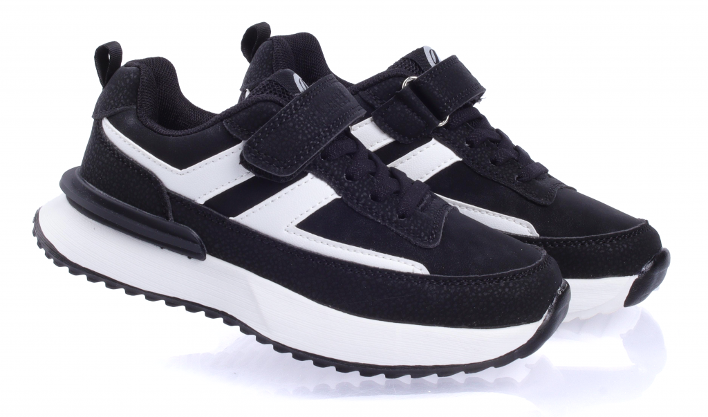 Кроссовки для мальчиков 300 р. 36 Черно-белый