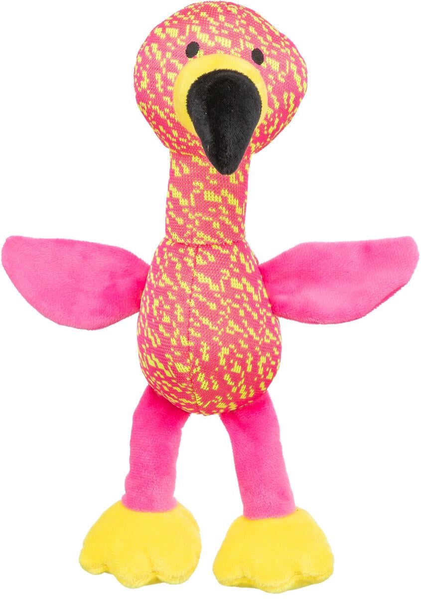 Игрушка Trixie Фламинго для собак 32 см Розовый