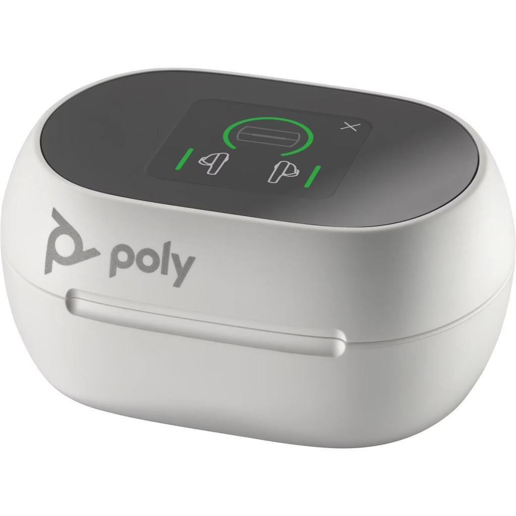 Навушники Poly Voyager Free 60+ Earbuds + BT700A + TSCHC White (7Y8G5AA) - фото 4