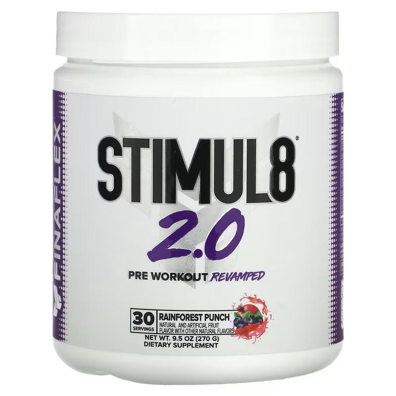 Предтренировочный комплекс Finaflex Stimul8 2.0 Rainforest Punch 270 г