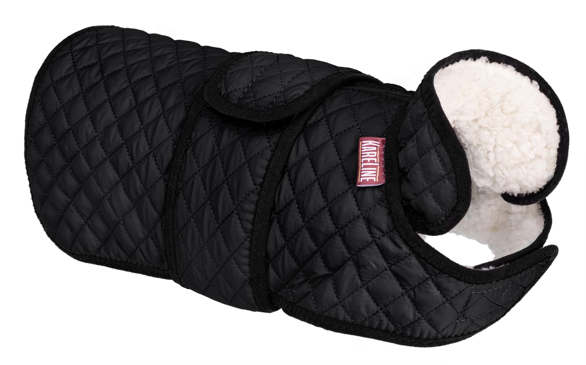 Жилетка KARELINE из стеганой плащевки на искусственном меху S (90022/1)