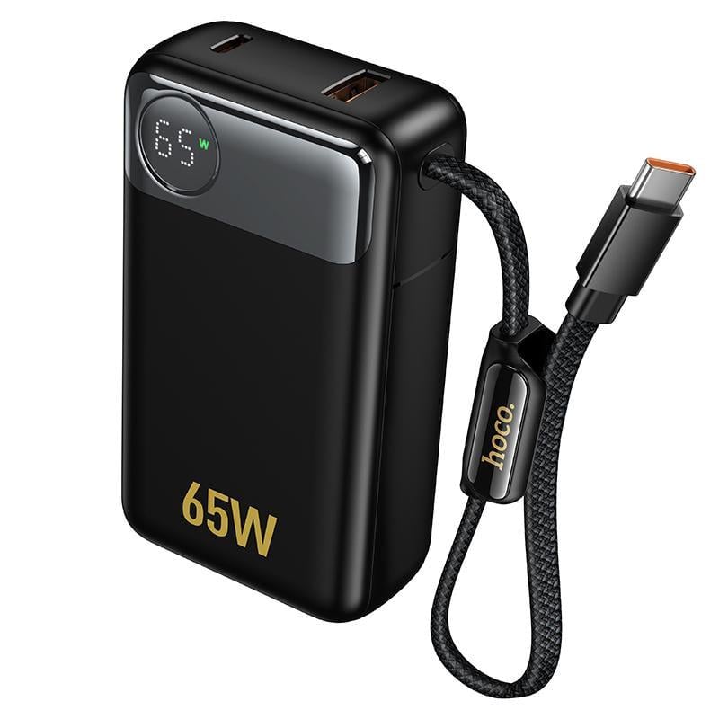 Аккумулятор наружный Hoco Q53 Skillful PD65W power bank 12000mAh Black (34645876)