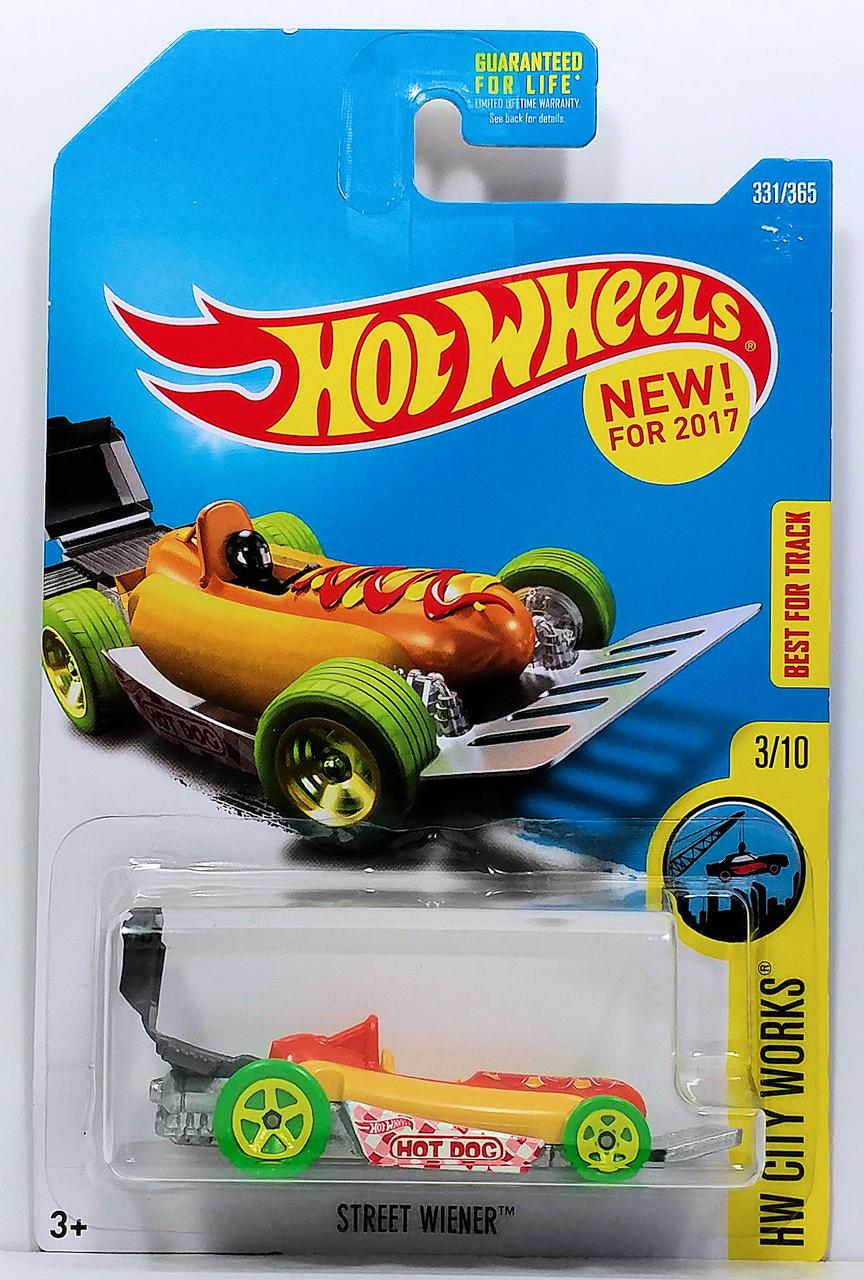 Игрушечная машинка Hot Wheels Street Wiener 2017 City Works №331 (DTX19)