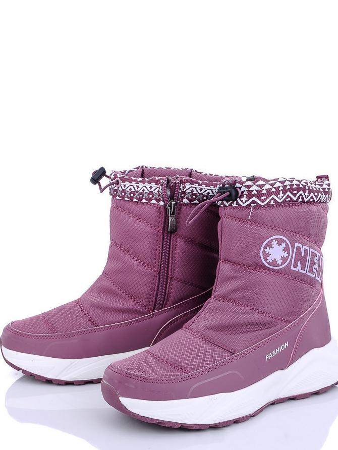 Дутики на шерсти Caroc 797F р. 37 Розовый