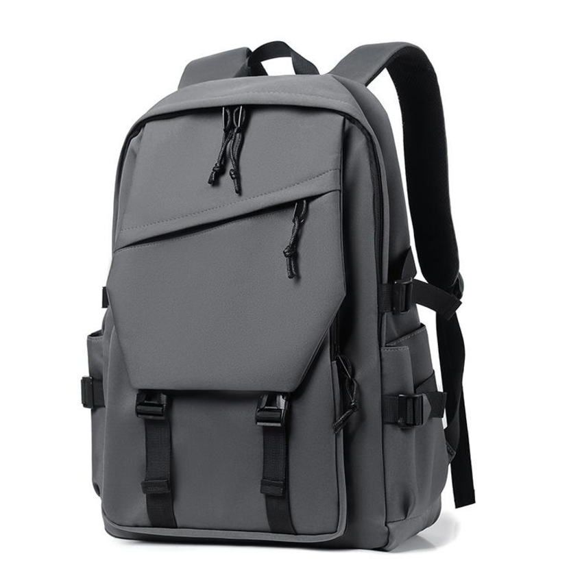 Городской рюкзак мужской с отделением под ноутбук 47x32x16 см Серый (Р3С3Н)