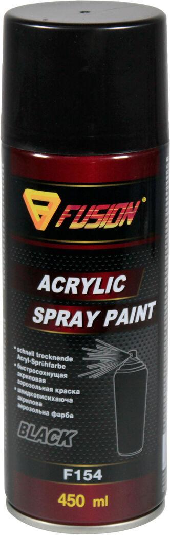 Краска-спрей PRO Fusion 450 мл F154 9005 Черный матовый