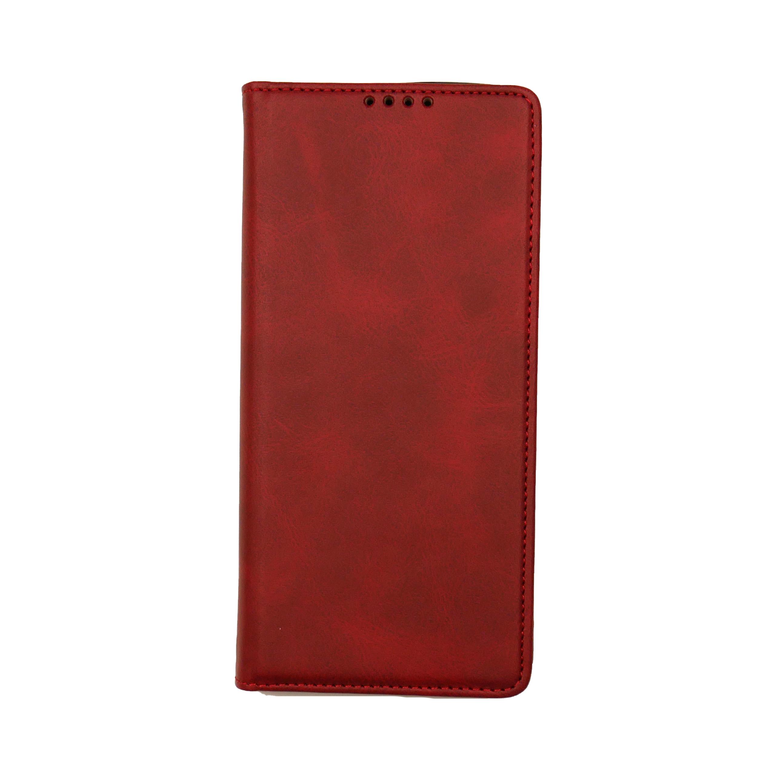 Чехол-книжка Premium Samsung A12/M12 (A125/A127/M127) Dark Red