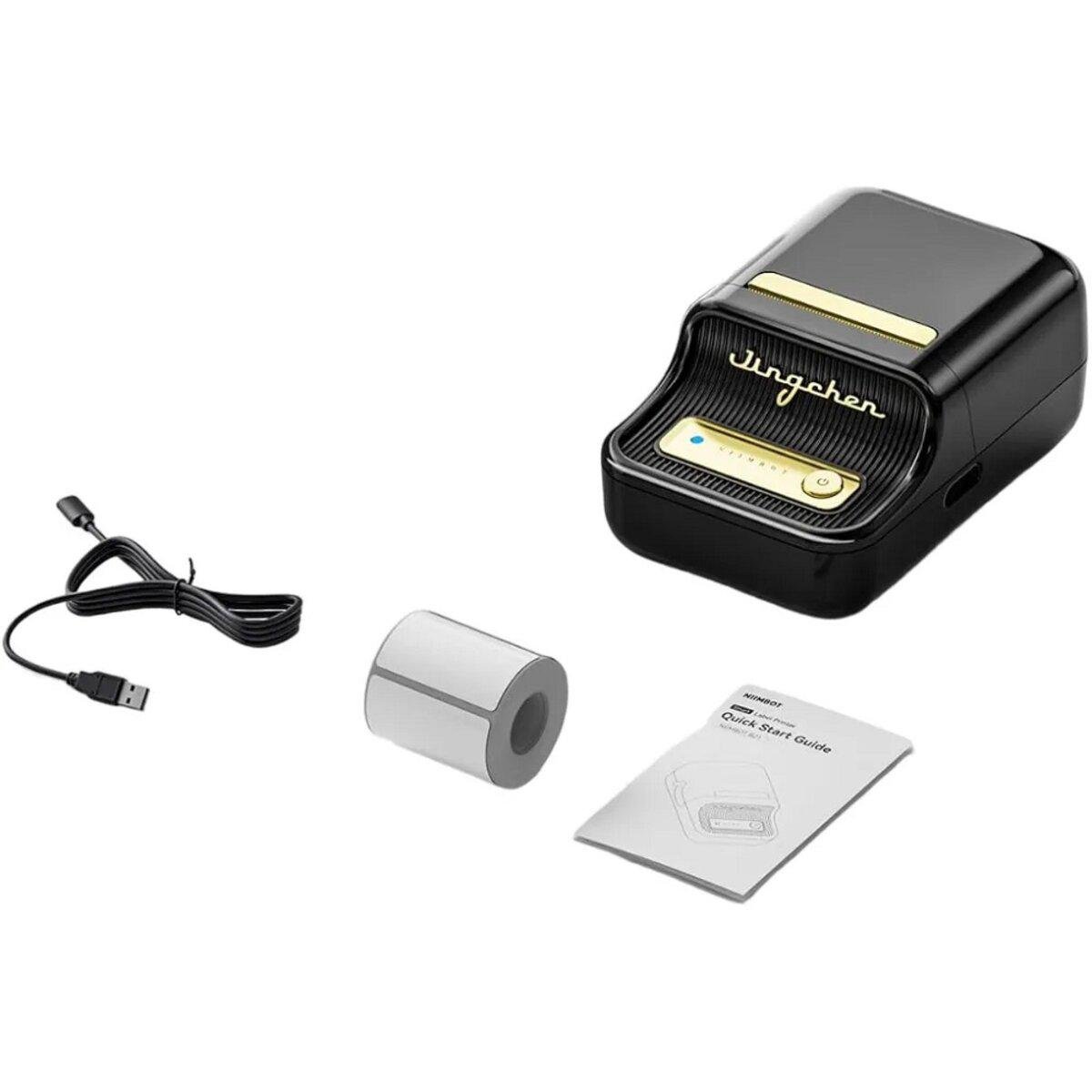 Термопринтер етикеток/стікерів NIIMBOT B21S Bluetooth портативний 1500 mAh Black (1AC19051601) - фото 6 Термопринтер етикеток/стікерів NIIMBOT B21S Bluetooth портативний 1500 mAh Black (1AC19051601) - фото 6