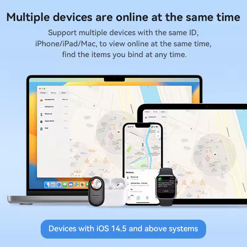 Брелок-локатор HOCO E94 с Apple Find My для поиска вещей (785949) - фото 2 Брелок-локатор HOCO E94 с Apple Find My для поиска вещей (785949) - фото 2