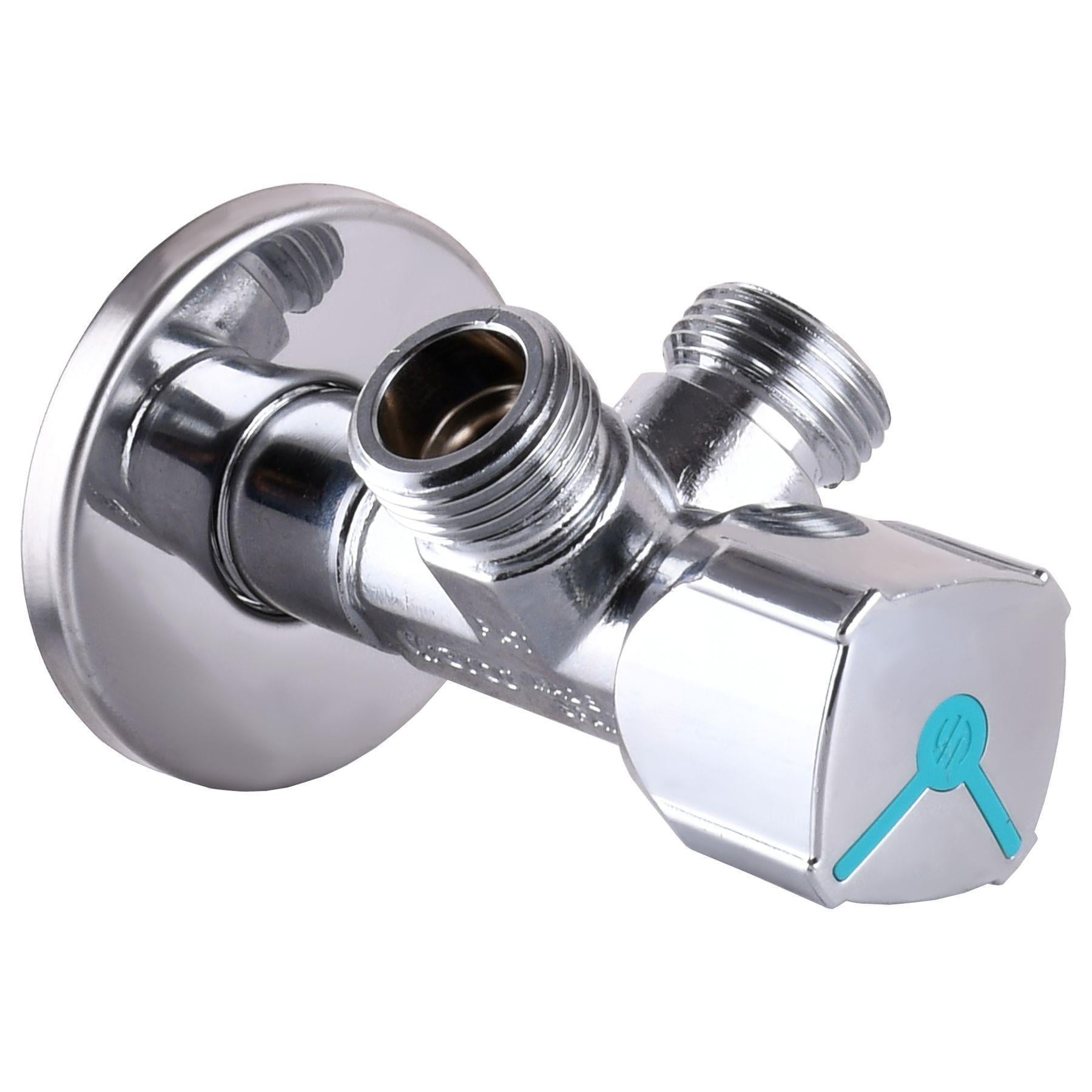 Кран шаровый угловой двойной Arco 1/2"х 1/2"х1/2" A80TWIN CQ4105 (000013551)