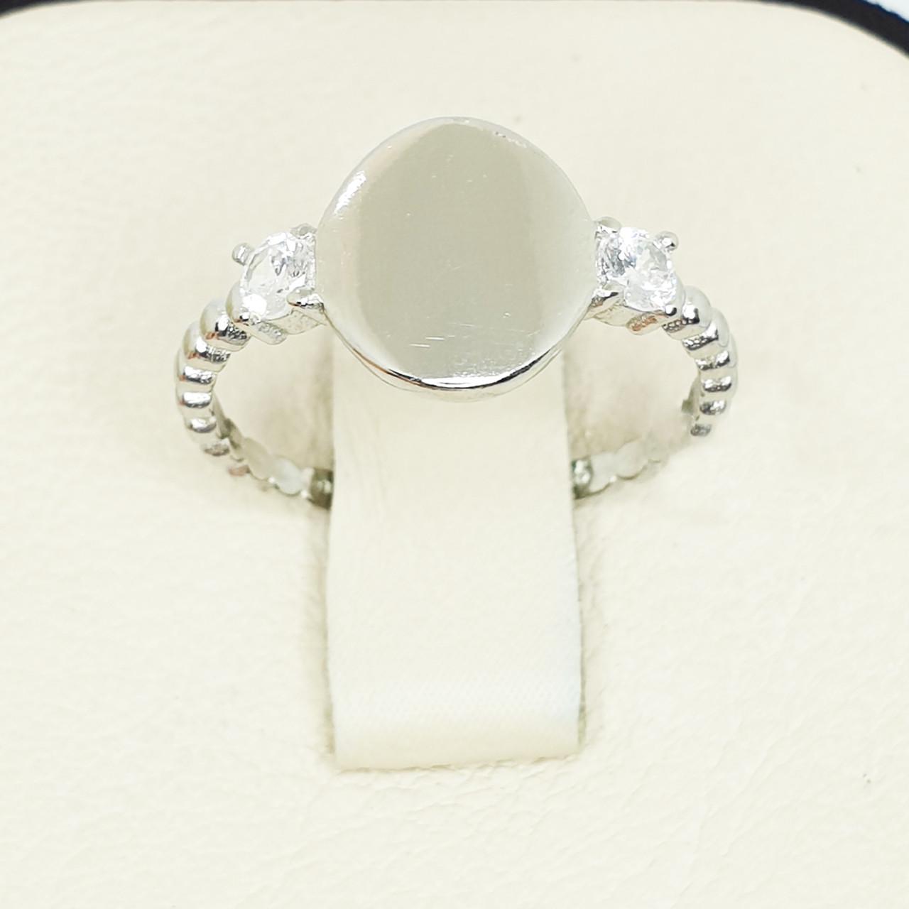 Кольцо серебряное с кубическим цирконием р. 17,5 2,11 г (1584723847)