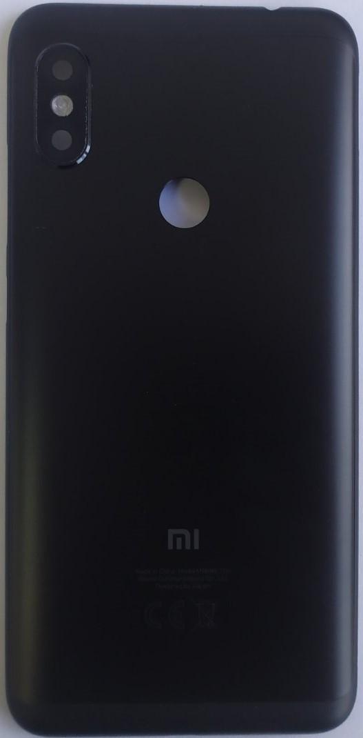 Задняя часть корпуса для Xiaomi Redmi Note 6 Pro Black (00-00054760)