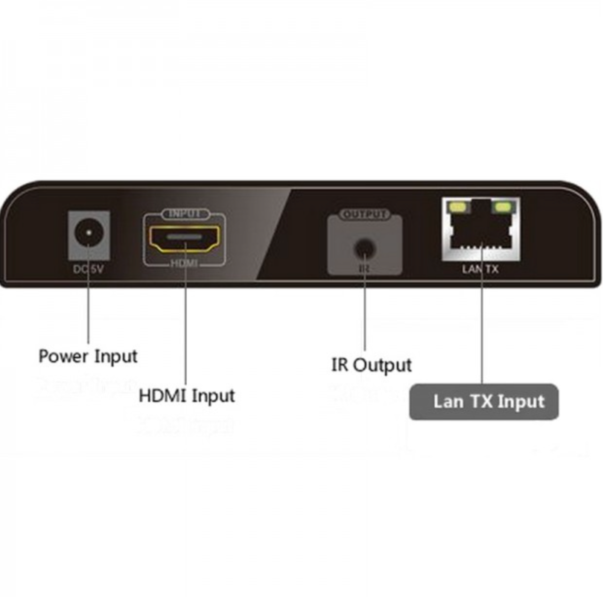 Удлинитель сигнала HDMI и ИК-управления по одному кабелю витая-пара СAT5 на расстояние до 120 м (LKV373IR) - фото 3 Удлинитель сигнала HDMI и ИК-управления по одному кабелю витая-пара СAT5 на расстояние до 120 м (LKV373IR) - фото 3