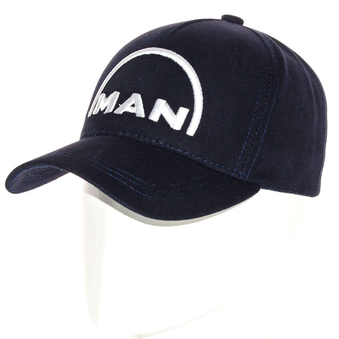 Бейсболка MAN BTH22609 с регулировкой из плотного коттона L/р. 57-58 Темно-синий