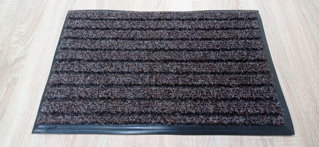 Коврик грязезащитный АС-ОБЛІК Лан 60х40 см Коричневый