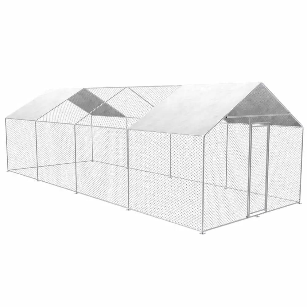 Курятник просторный металлический Helper HPC-2404 8х3х2 м - фото 2 Курятник просторный металлический Helper HPC-2404 8х3х2 м - фото 2