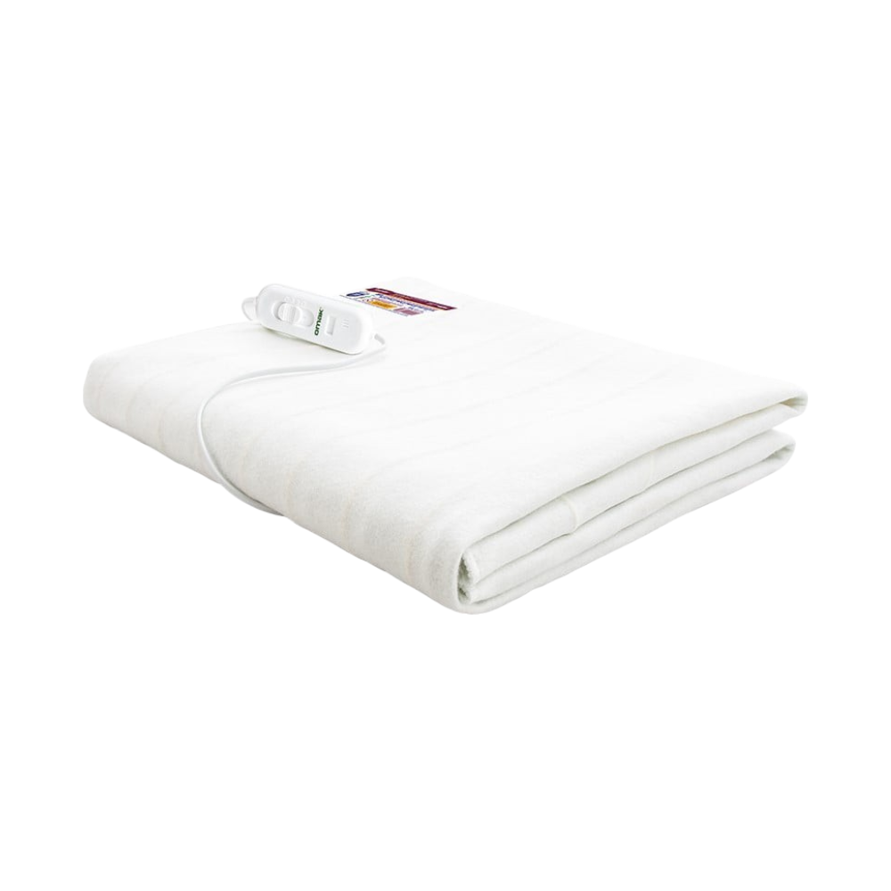 Одеяло электрическое двуспальное Omak Plastik DecoBella 14120 Белый (100017ZPL)