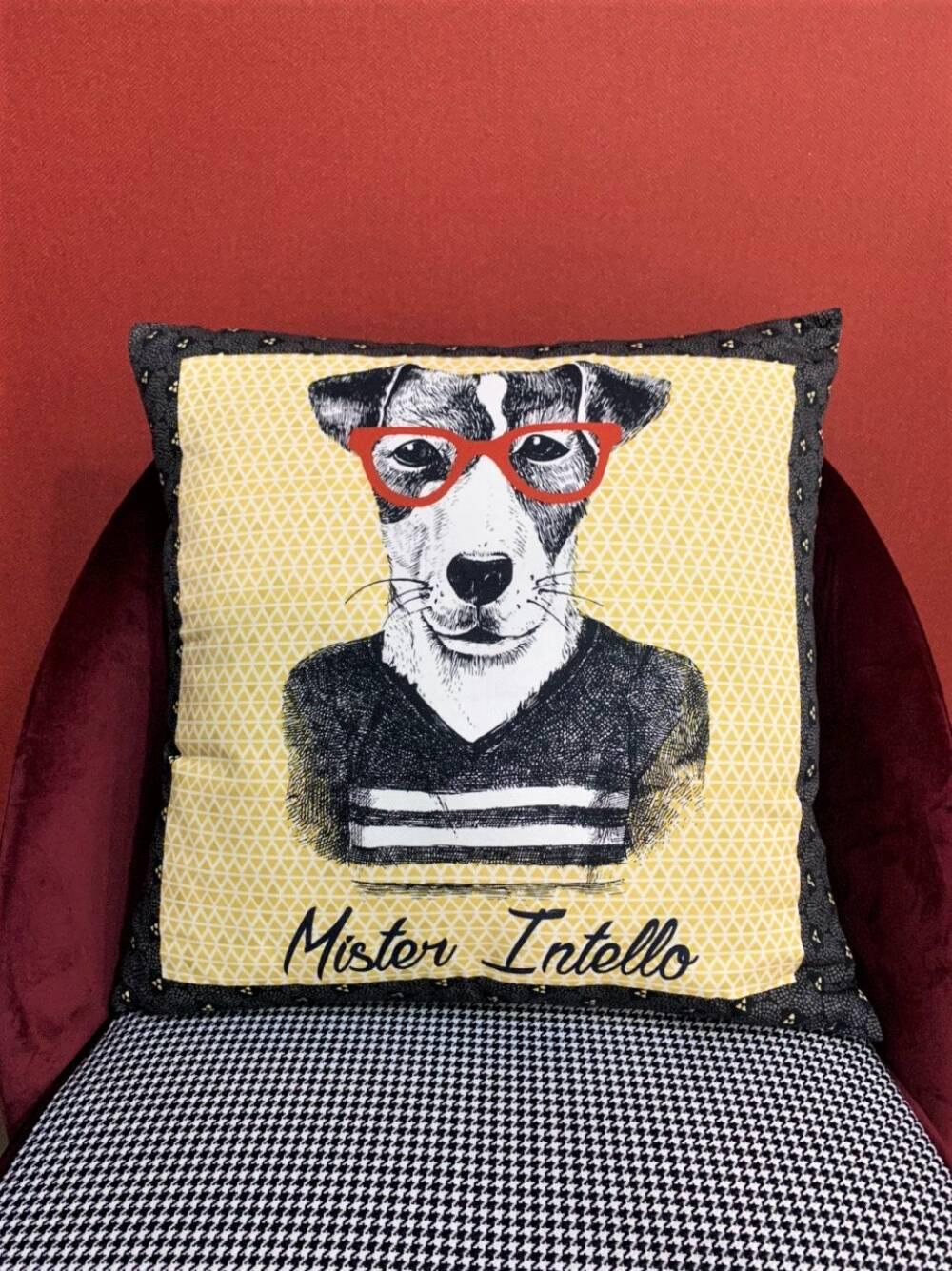 Подушка декоративная Maestro 50x50 см Желтый/Черный (000079342)