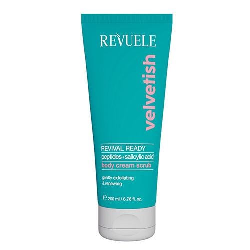 Скраб для тела Revuele Velvetish Revival Ready с пептидами и салициловой кислотой 200 мл (2761377326)