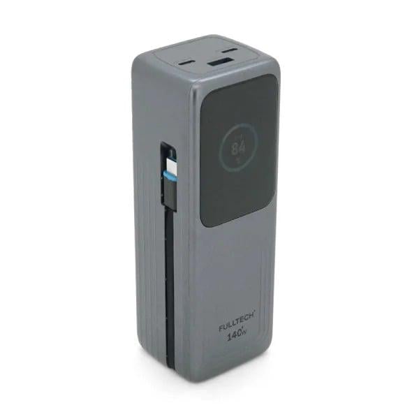 Повербанк для ноутбуків Fulltech FP34 30000 mAh Fast charge PD140W Li-pol LCD Display