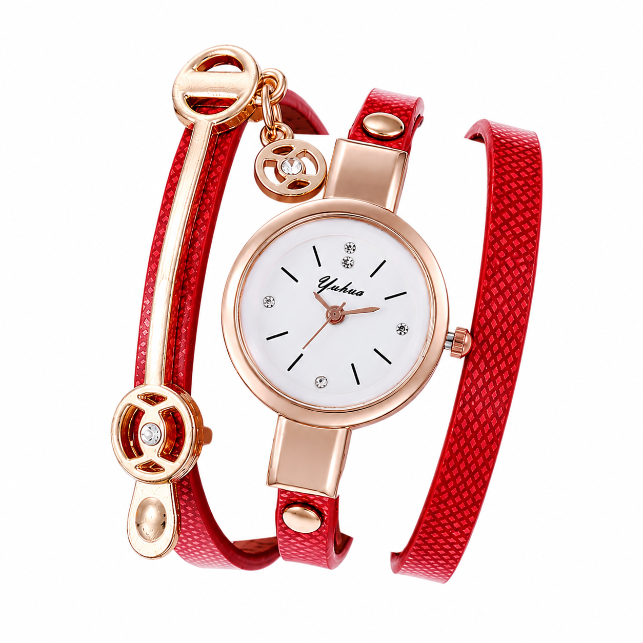 Часы женские на руку Your time Красный (814321954) Часы женские на руку Your time Красный (814321954)