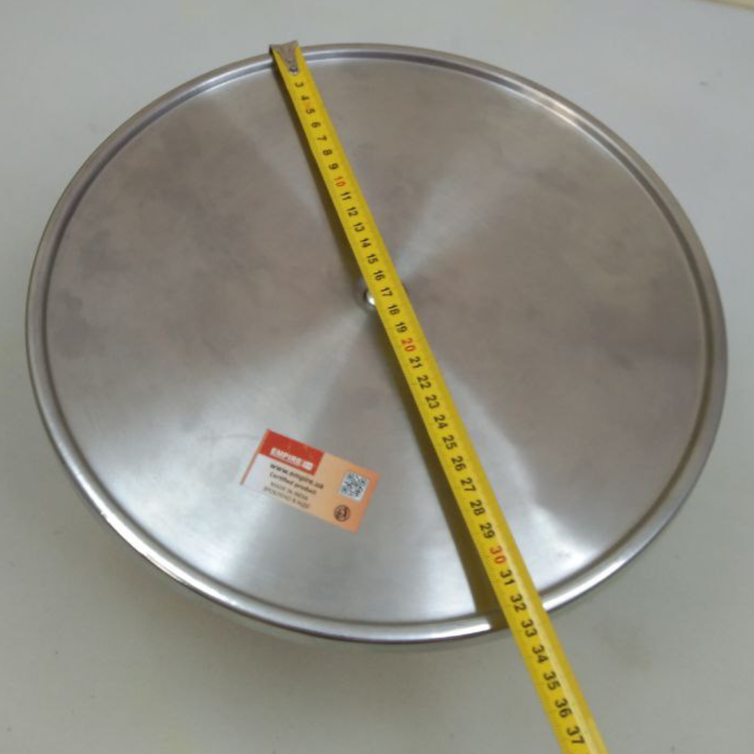 Подставка для торта круглая нержавеющая сталь d 30 см (PT-3) - фото 6 Подставка для торта круглая нержавеющая сталь d 30 см (PT-3) - фото 6