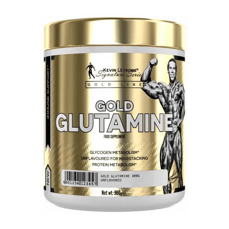 Глютамин с витамином B6 Kevin Levrone Gold Glutamine 300 г Без смаку