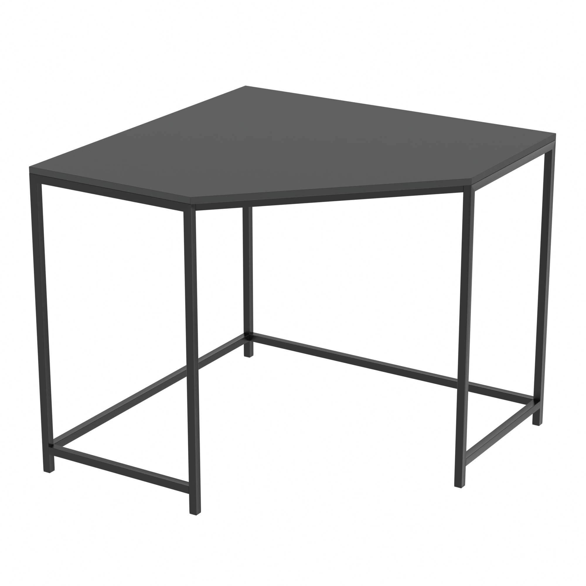 Письменный стол Неман БЕТА Антрацит/Черный (9592341)