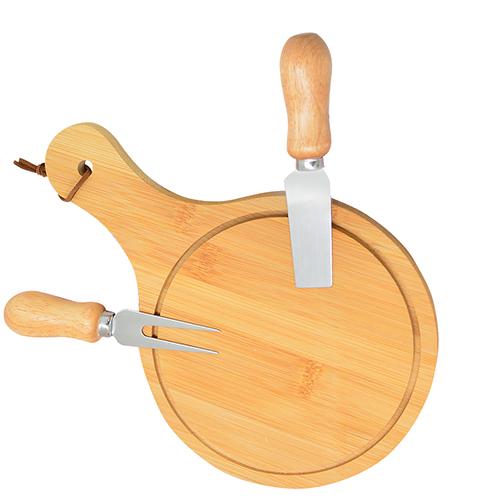 Набор ножей для сыра и разделочная доска Chouse Board Set 3 предмета (TL00151)