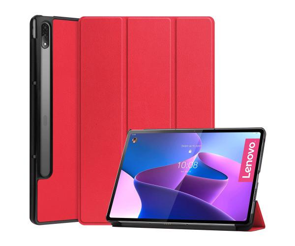 Чохол-книжка Custer Magnet Flip Cover для Lenovo Tab P12 Pro Червоний - фото 1 Чохол-книжка Custer Magnet Flip Cover для Lenovo Tab P12 Pro Червоний - фото 1