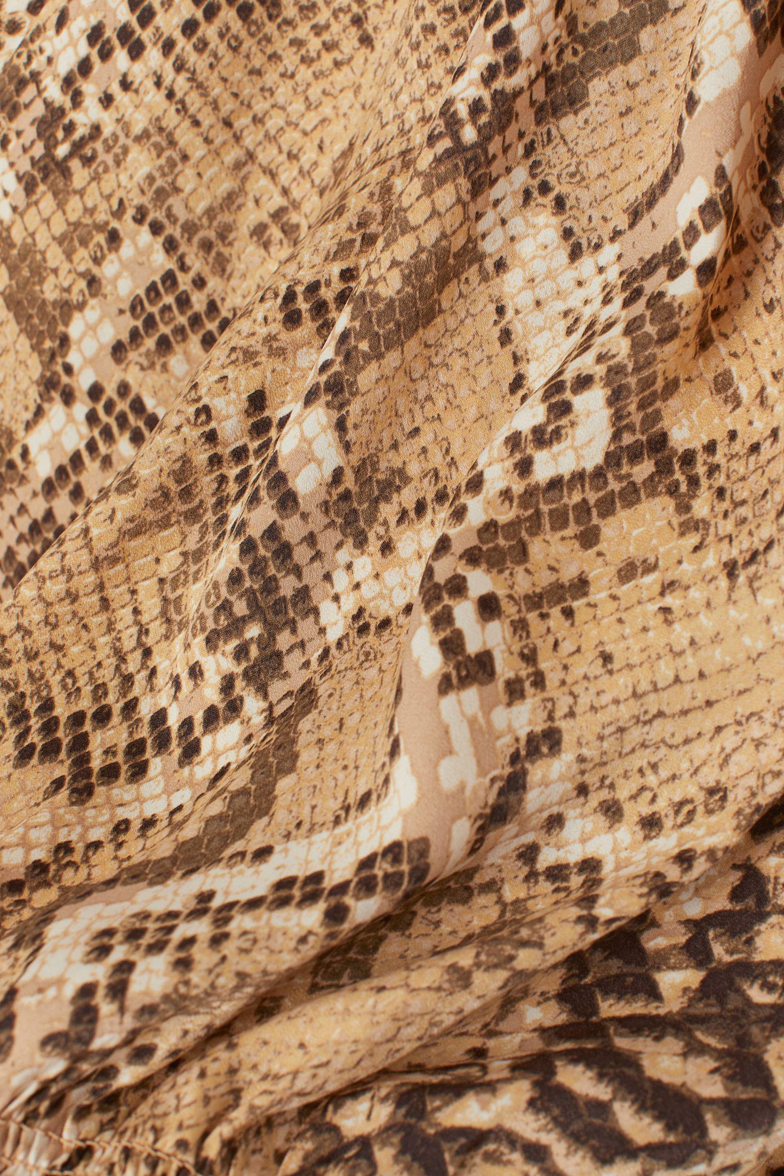 Блуза р. 34 шкіра пітона Бежевий (7893090sm) - фото 3 Блуза р. 34 шкіра пітона Бежевий (7893090sm) - фото 3