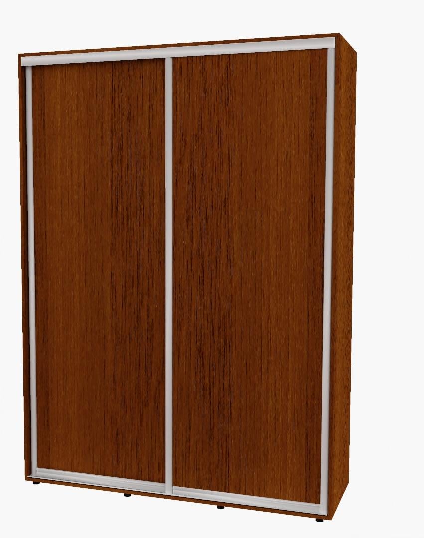 Шафа-купе дводверна Алекса ДСП 170х60х240 см Горіх лісовий