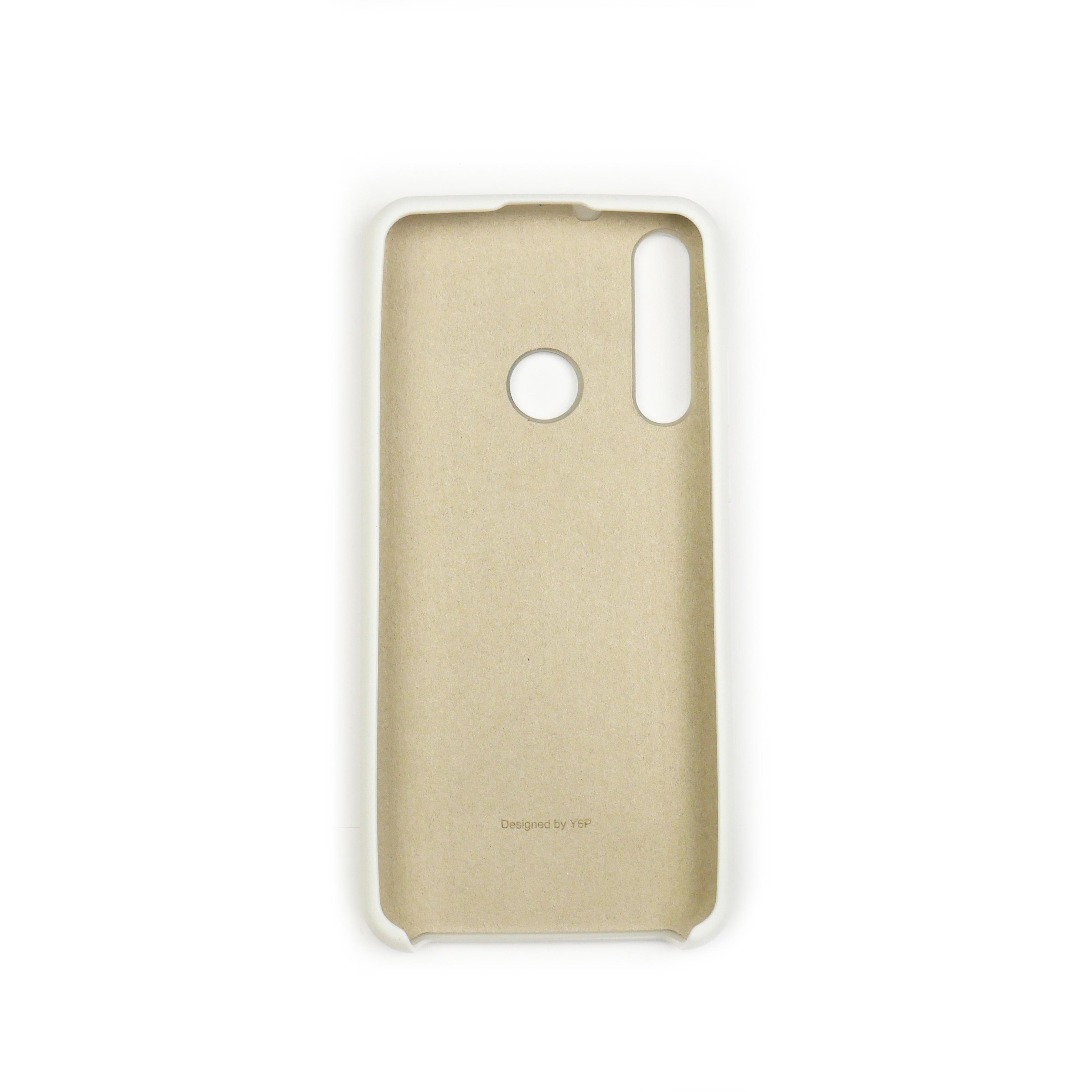 Чехол Jelly Silicone Case Huawei Y6p White (9) - фото 2