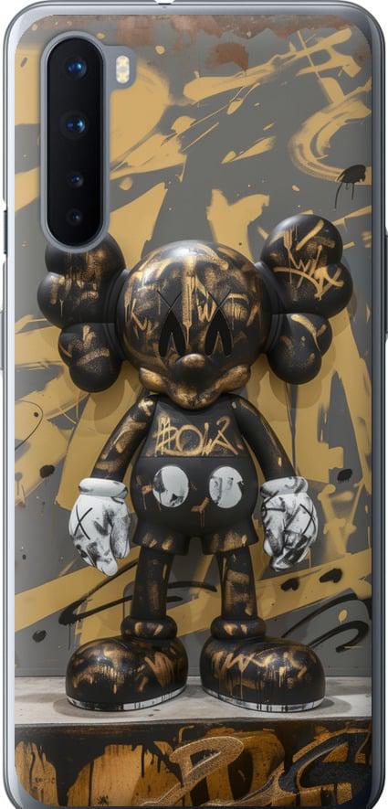 Чехол на OnePlus Nord Bronze kaws (6097t-2046-42517)