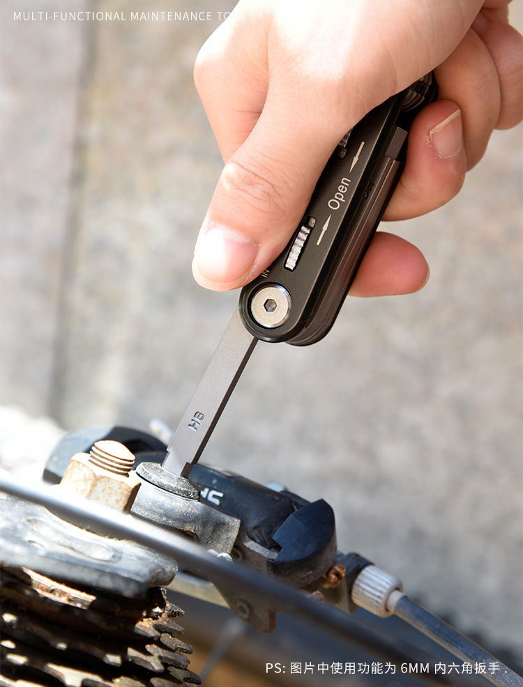 Мультитул велосипедный LETGOS BE001 многофункциональный компактный ключ для велосипеда 12 в 1 (001051) - фото 9 Мультитул велосипедный LETGOS BE001 многофункциональный компактный ключ для велосипеда 12 в 1 (001051) - фото 9
