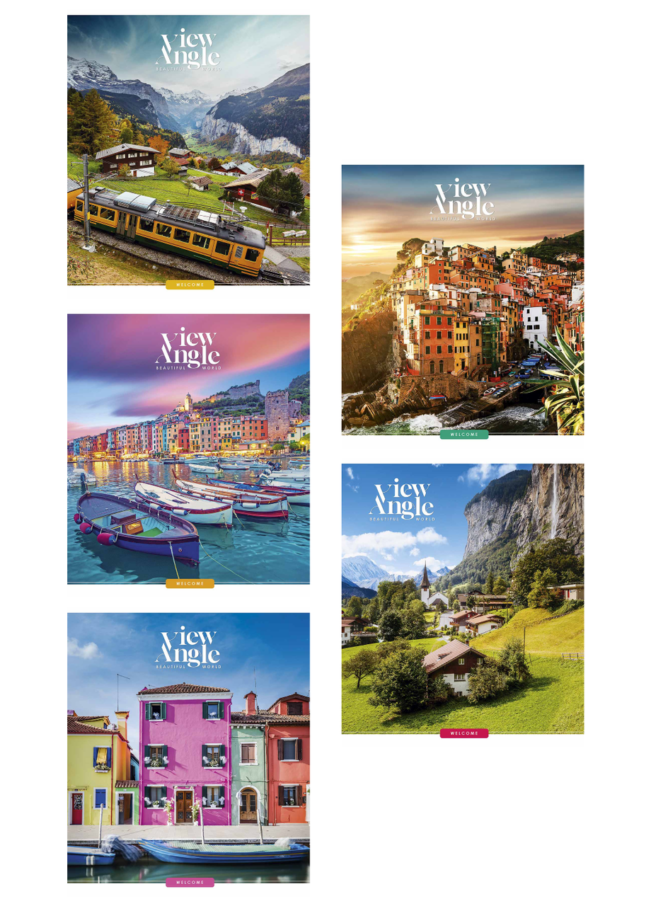 Тетрадь общая STAR View angle в линию 96 л. 5 шт. 3335 (4820006476496)