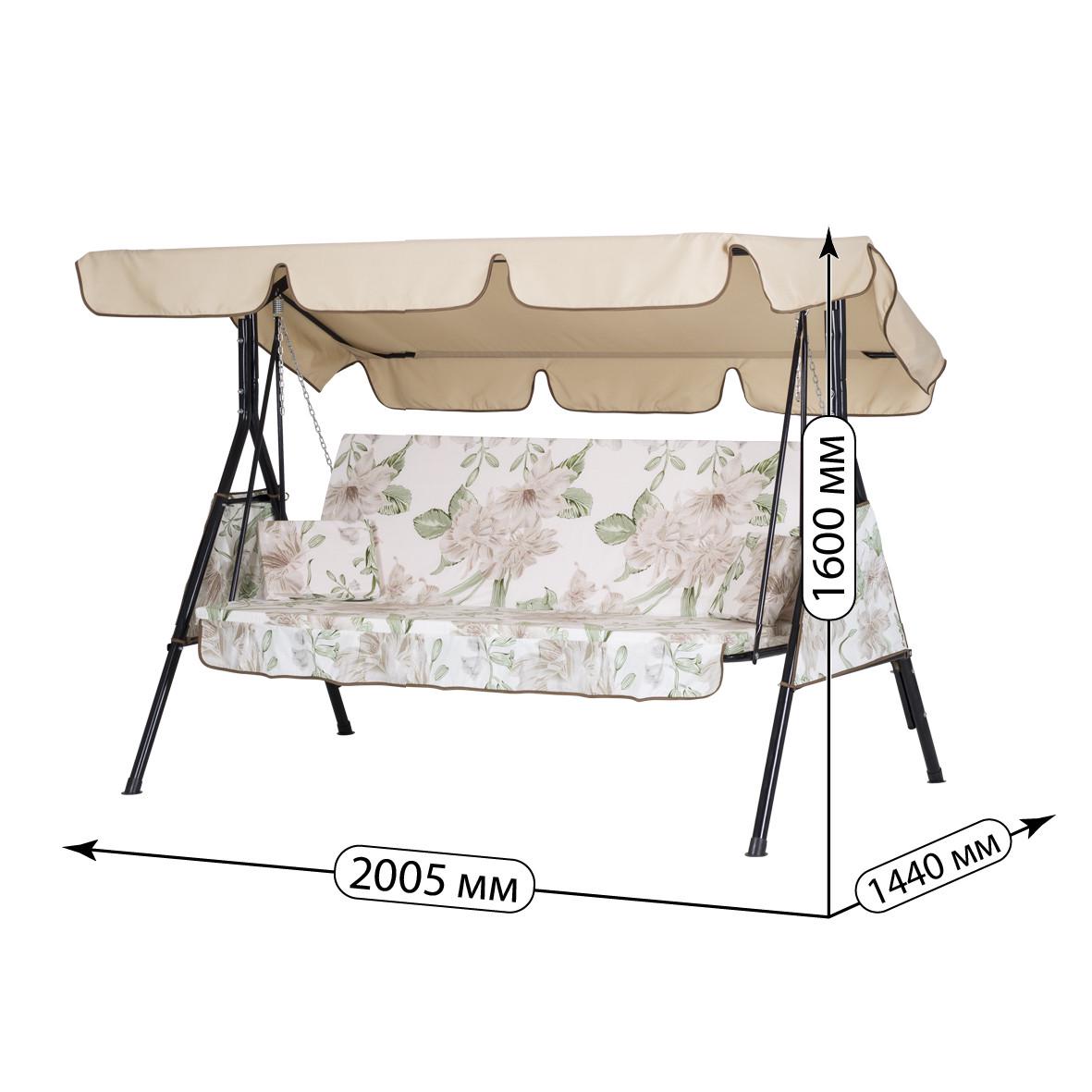 Качели садовые Vitan Дача (2140013) - фото 4 Качели садовые Vitan Дача (2140013) - фото 4